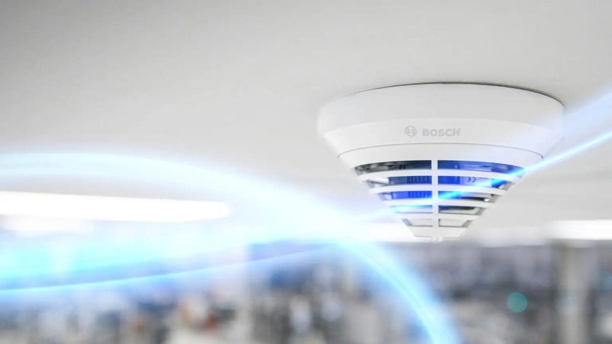 Bosch ceiling-mounted fire detector