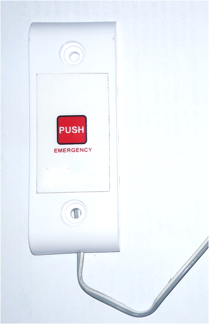Emergency push button release unit