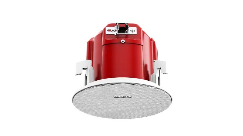 Bosch ceiling loudspeaker with fire dome